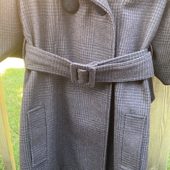 BB Dakota Wool Tweed Dbl Breasted Belted Jacket - Picture 2 of 8